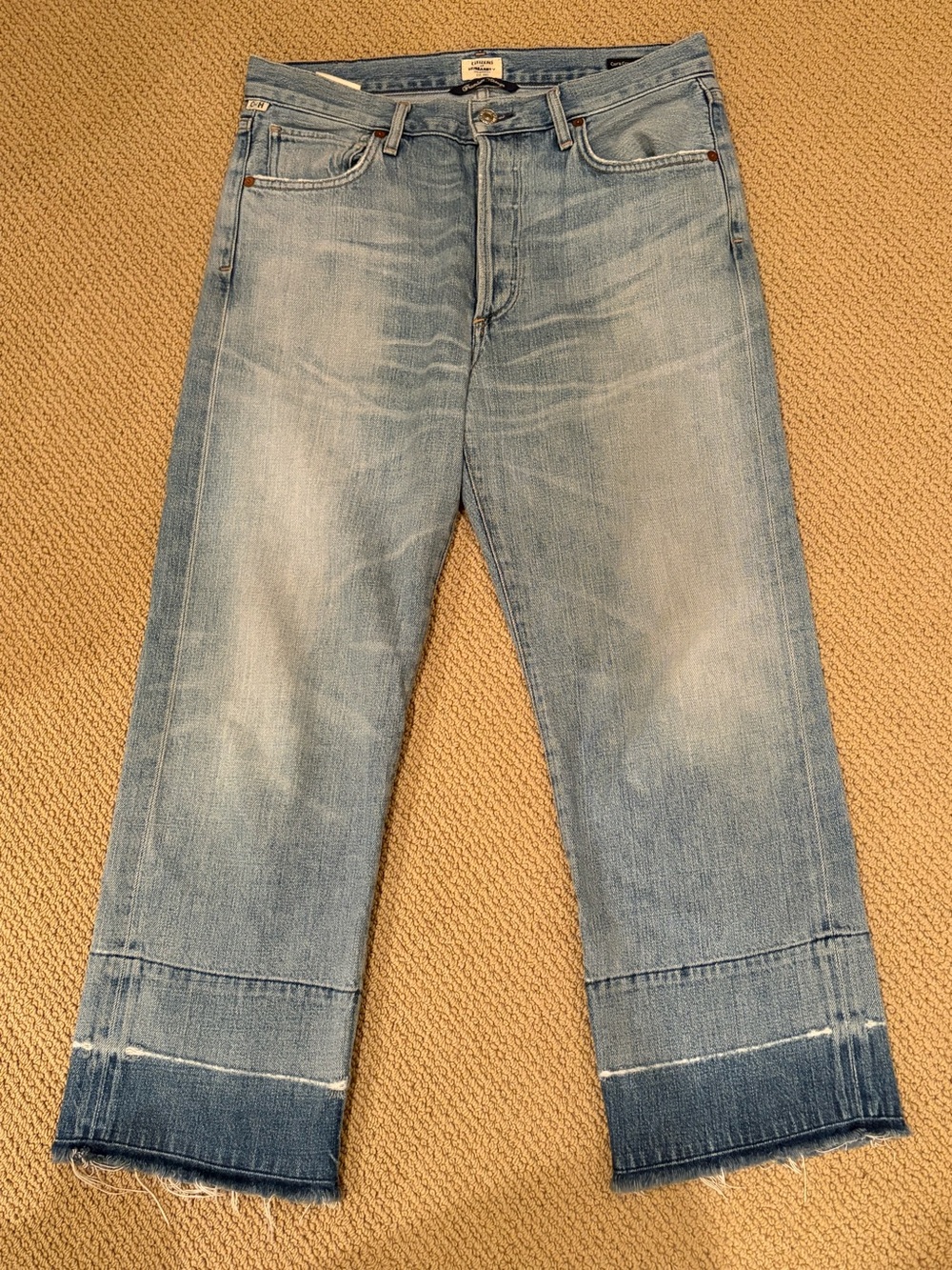 Citizens of humanity premium vintage denim jeans Women’s size 27 Cora crop
